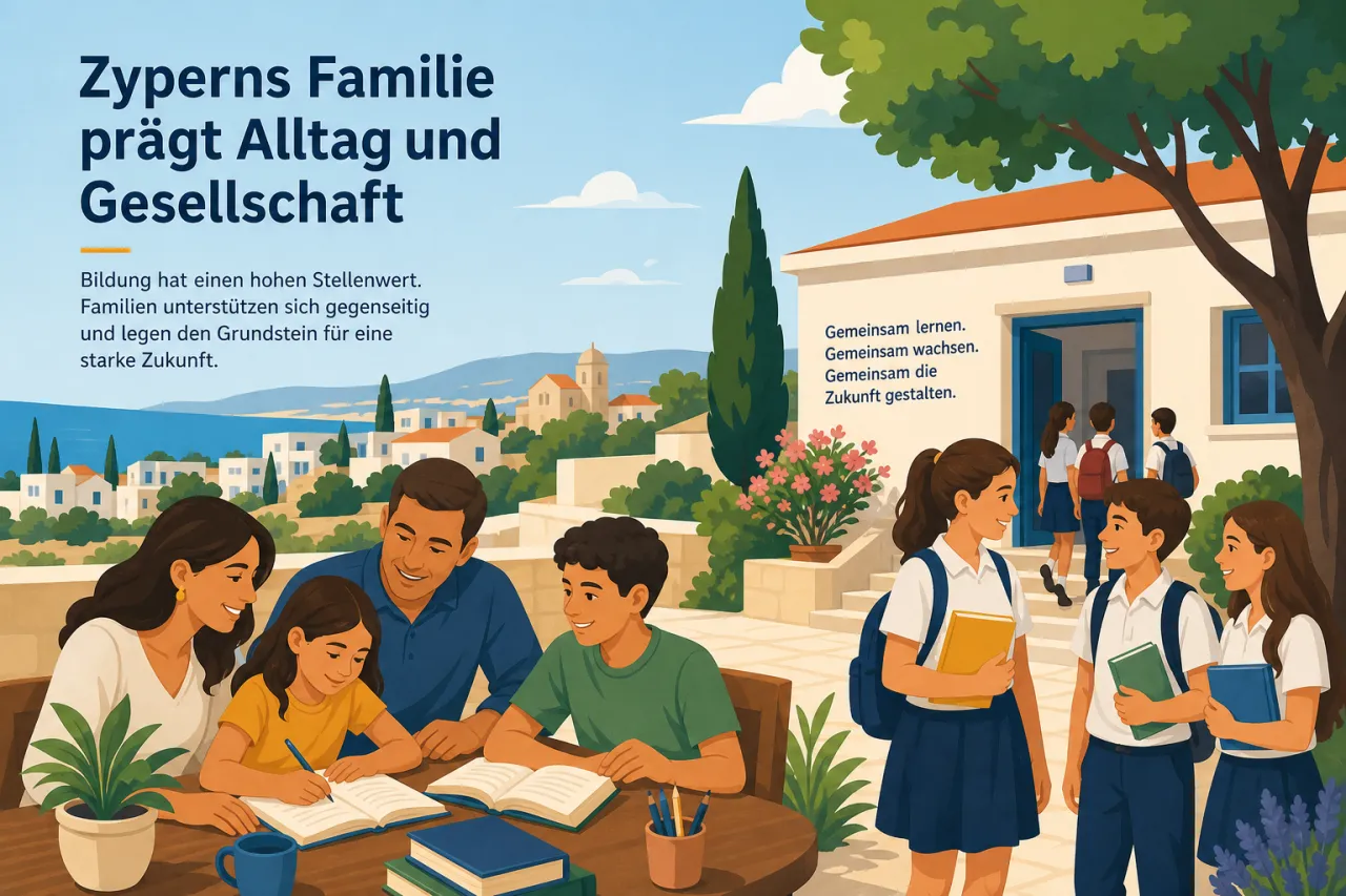 Die Rolle der Familie und soziale Strukturen in Zypern verstehen