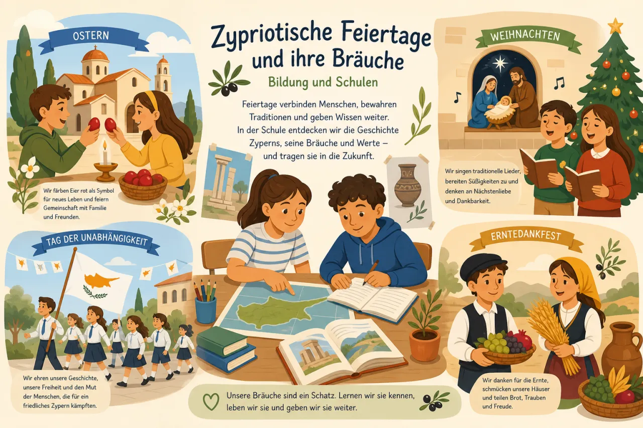 Die wichtigsten zypriotischen Feiertage und ihre Feierlichkeiten