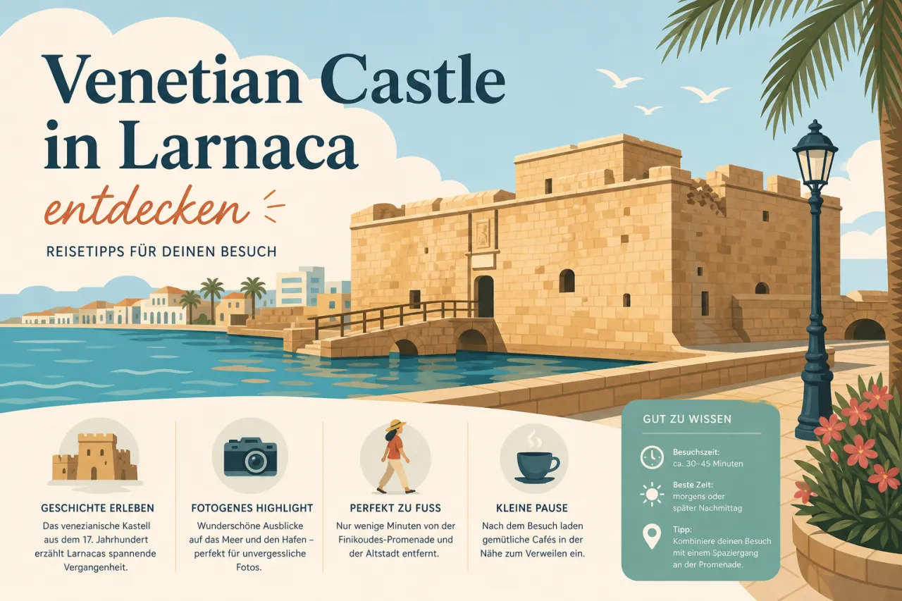 Venetian Castle in Larnaca entdecken