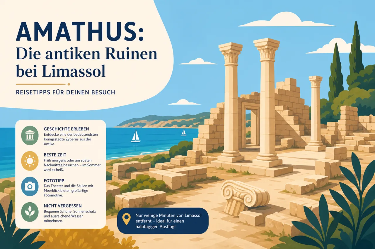 Entdecke die Ruinen von Amathus