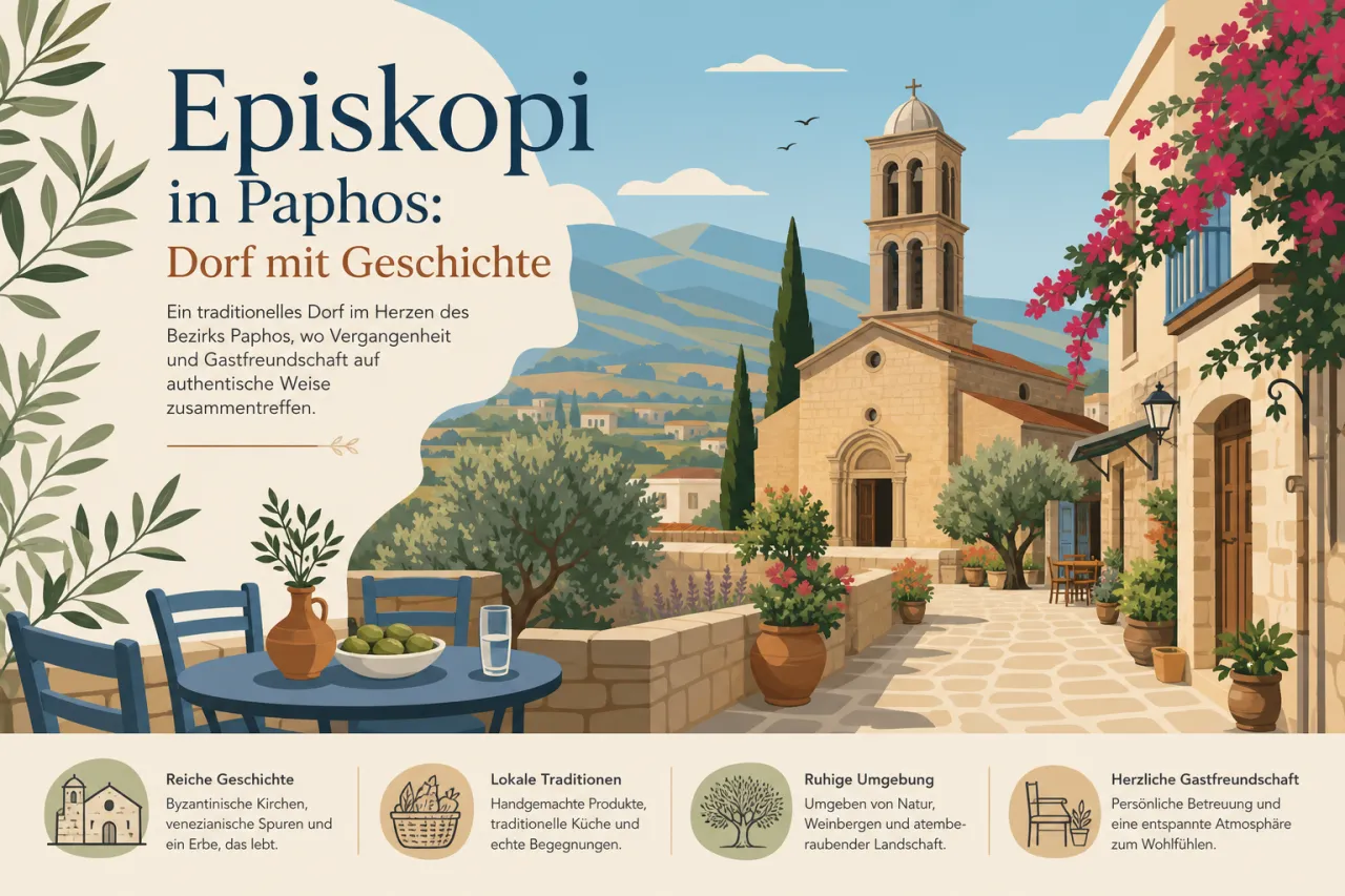 Episkopi: Ein charmantes Dorf mit reicher Tradition
