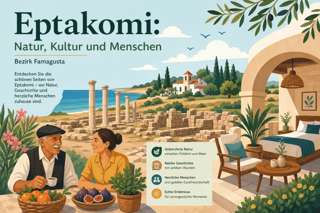 Eptakomi: Natur, Kultur und gastfreundliche Menschen