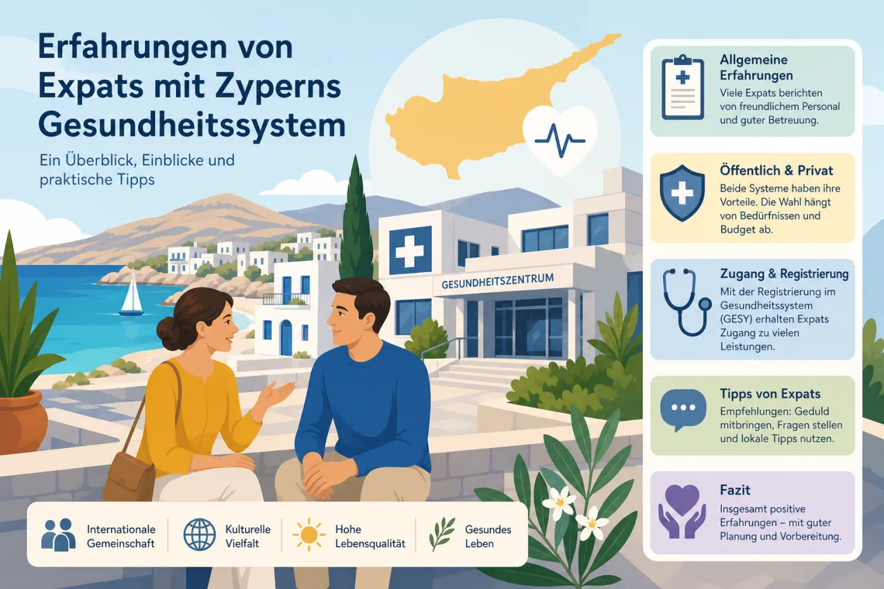 Erfahrungen von Expats mit Zyperns Gesundheitssystem