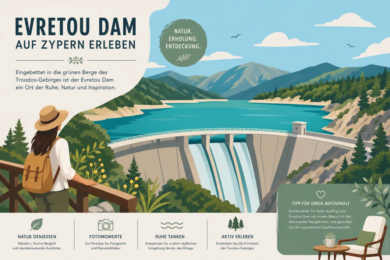 Evretou Dam: Naturschönheiten und beeindruckende Staudämme