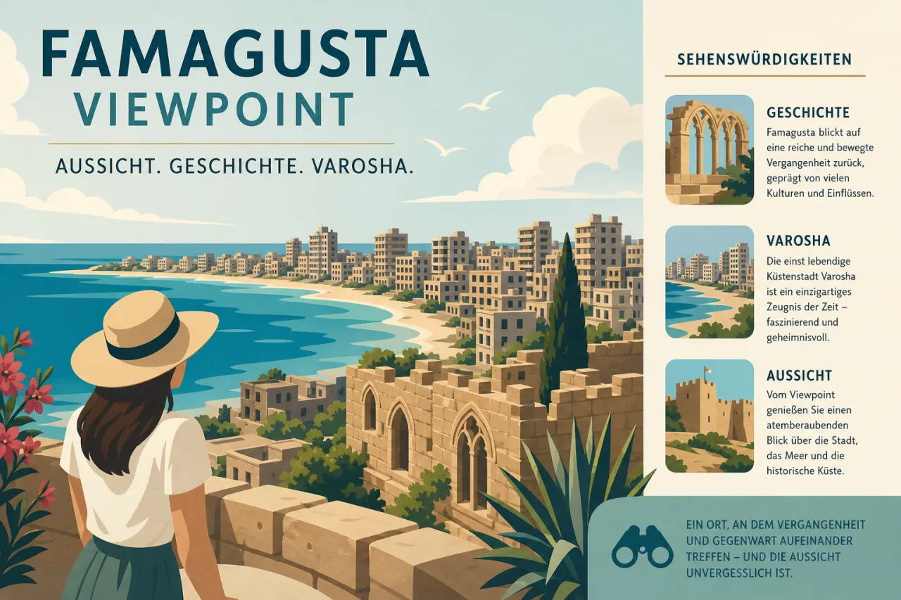 Famagusta Viewpoint: Aussichtspunkt und beeindruckende Ausblicke