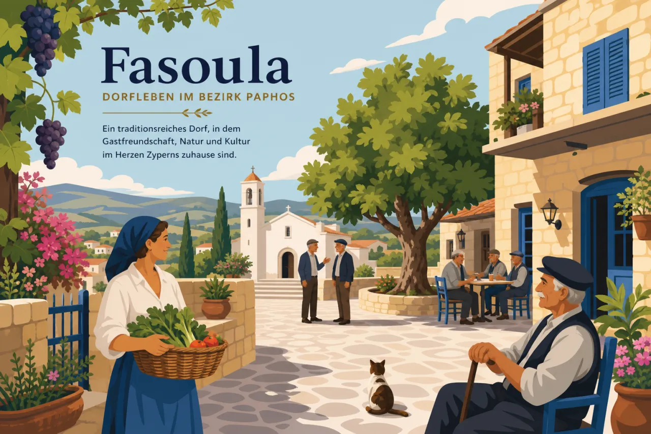 Fasoula: Authentisches zyprisches Dorfleben erleben