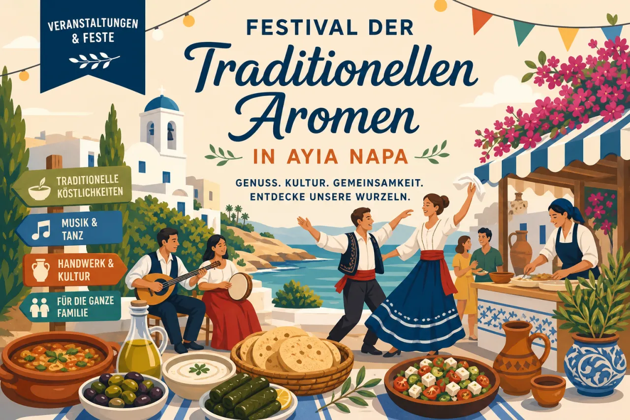 Festival der Traditionellen Aromen in Ayia Napa: Geschmackserlebnisse und kulinarische Traditionen