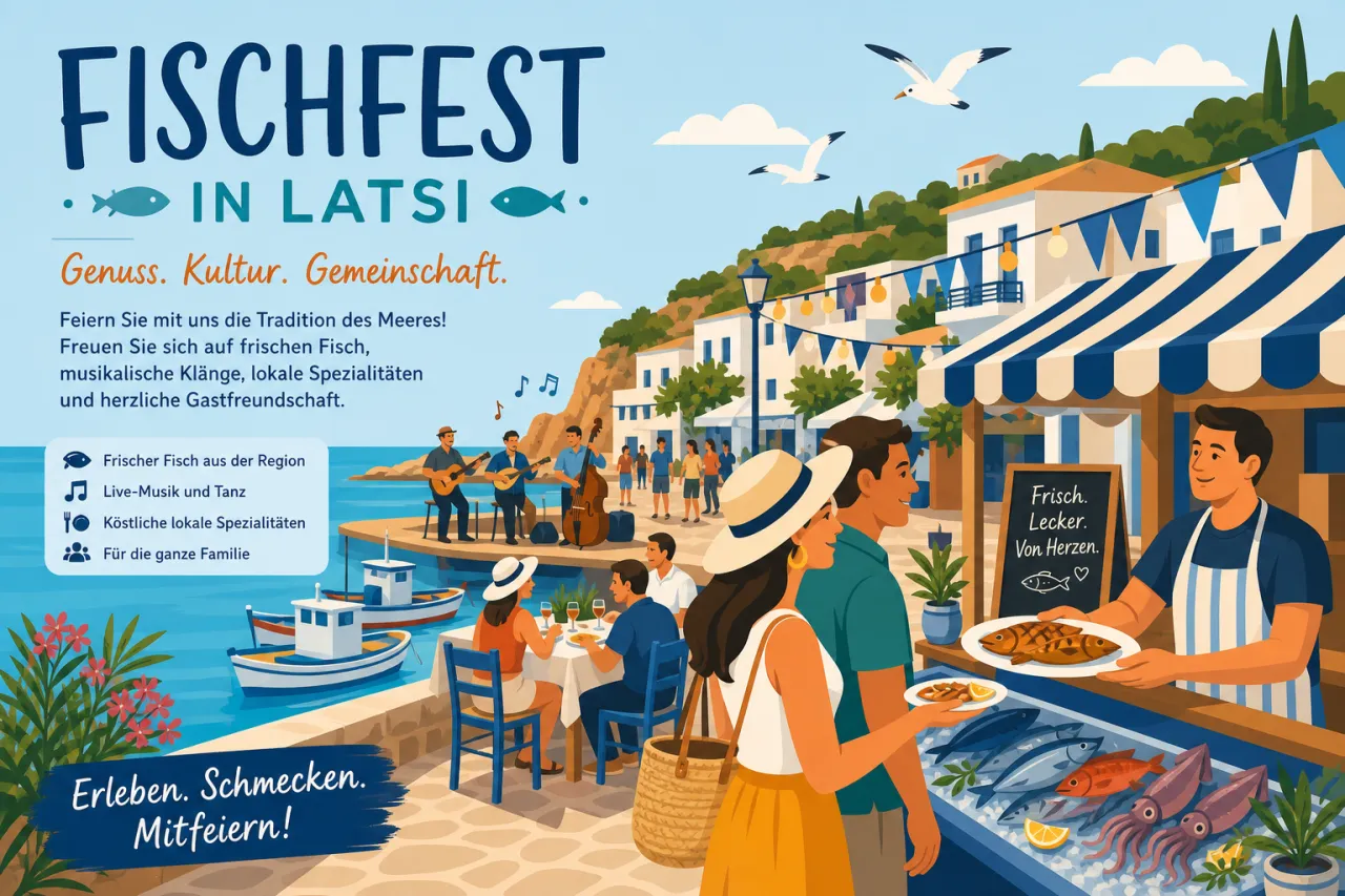 Fish Festival in Latsi: Frischer Fisch und maritime Freuden