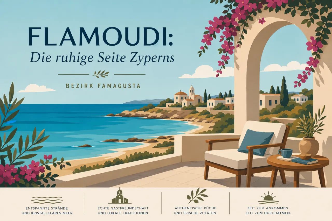 Flamoudi: Entdecke die ruhige Seite Zyperns