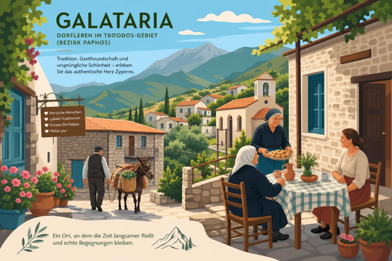 Galataria: Authentisches zyprisches Dorfleben erleben