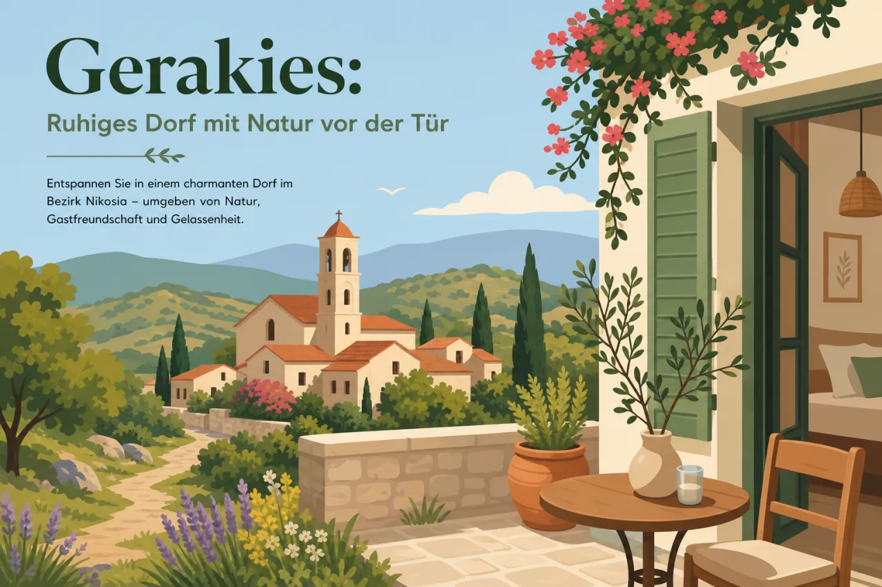 Gerakies: Ein ruhiges Dorf mit beeindruckender Natur