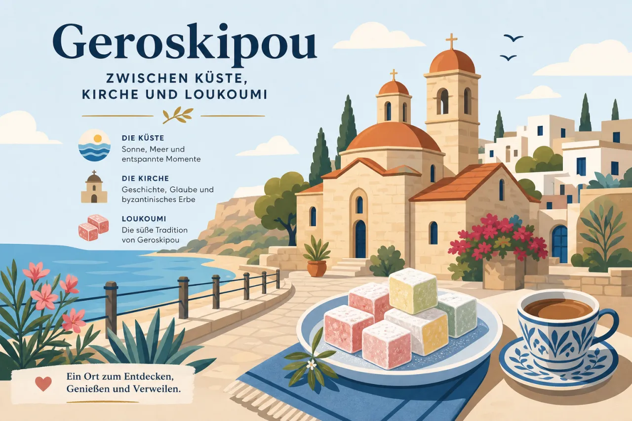 Geroskipou: Moderne Annehmlichkeiten und historische Wurzeln