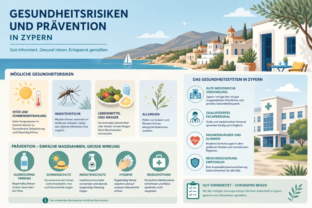 Gesundheitsrisiken und Prävention in Zypern