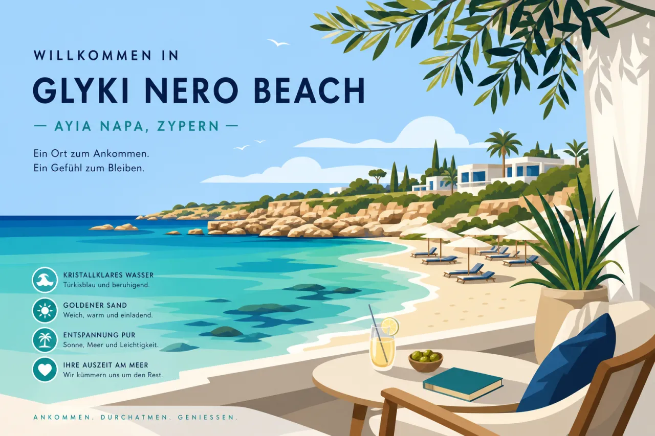 Glyki Nero Beach (Ayia Napa): Perfekter Strand für Familien und Sonnenanbeter