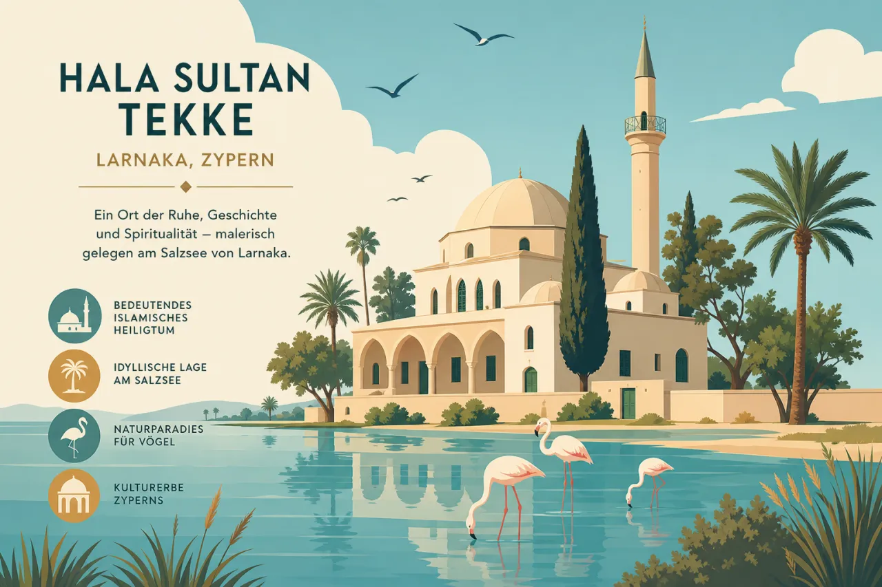Hala Sultan Tekke: Wichtige Moschee und kulturelle Bedeutung
