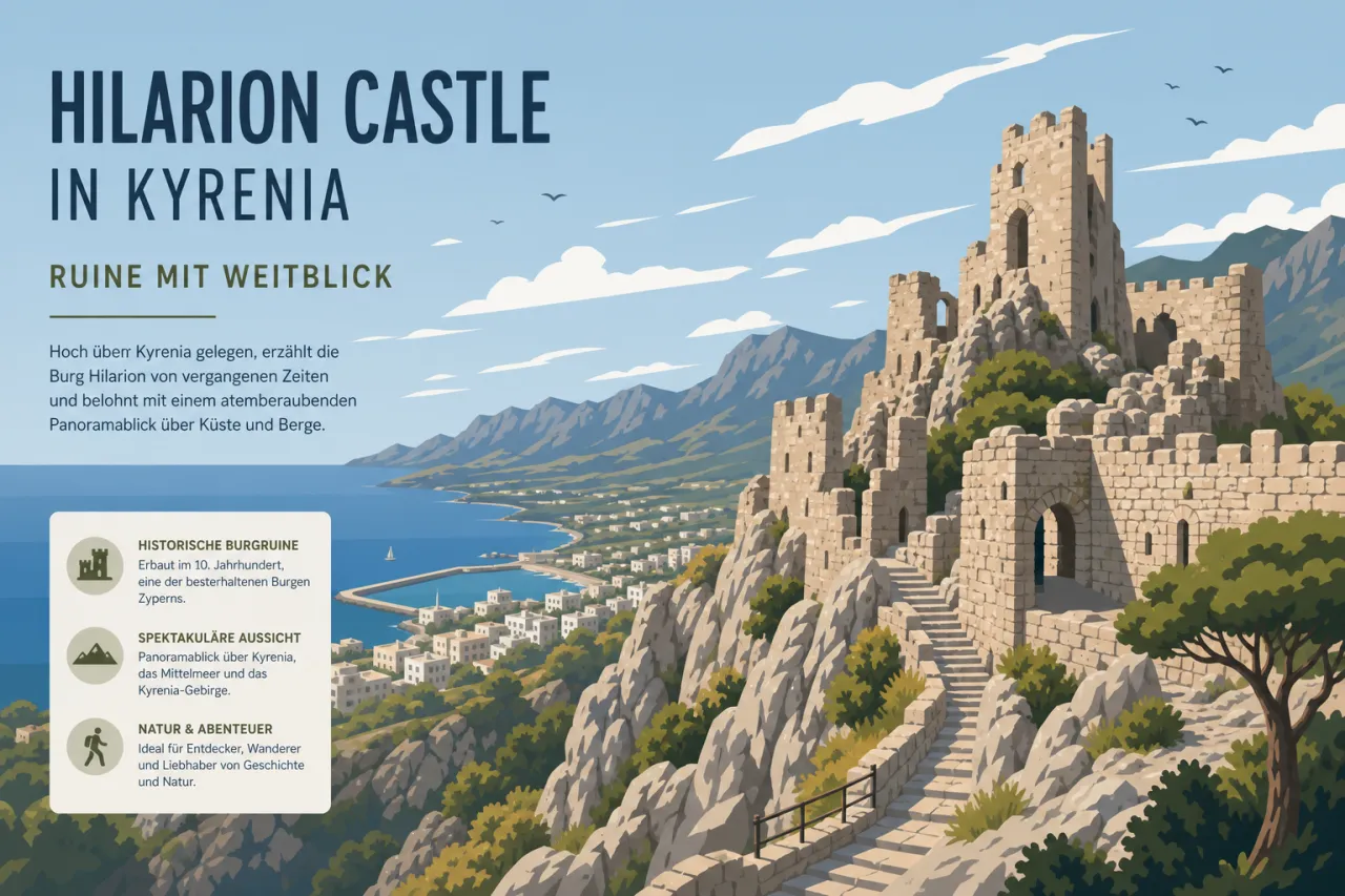 Hilarion Castle: Erkunde die historische Burgruine in Kyrenia