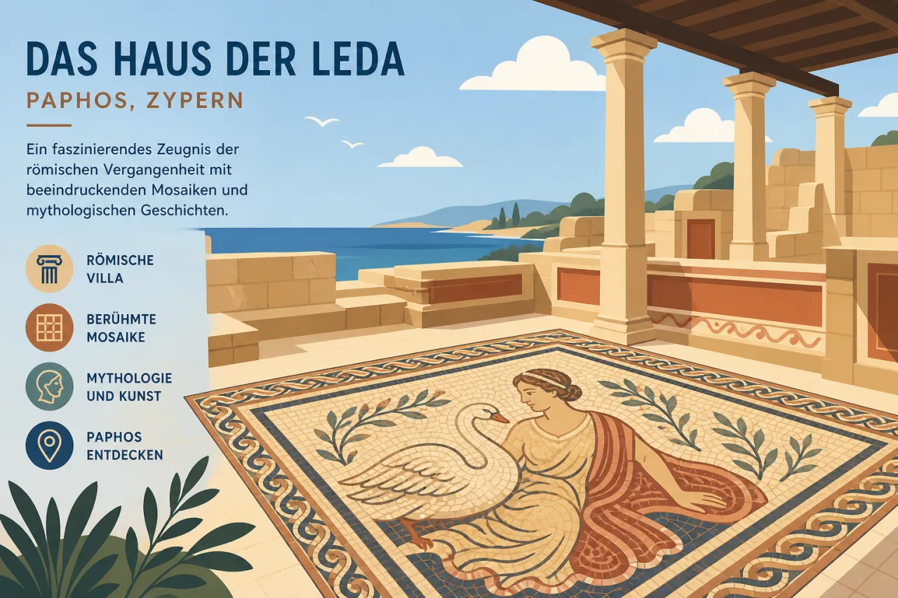 House of Leda: Römische Mosaiken und antike Villen in Paphos
