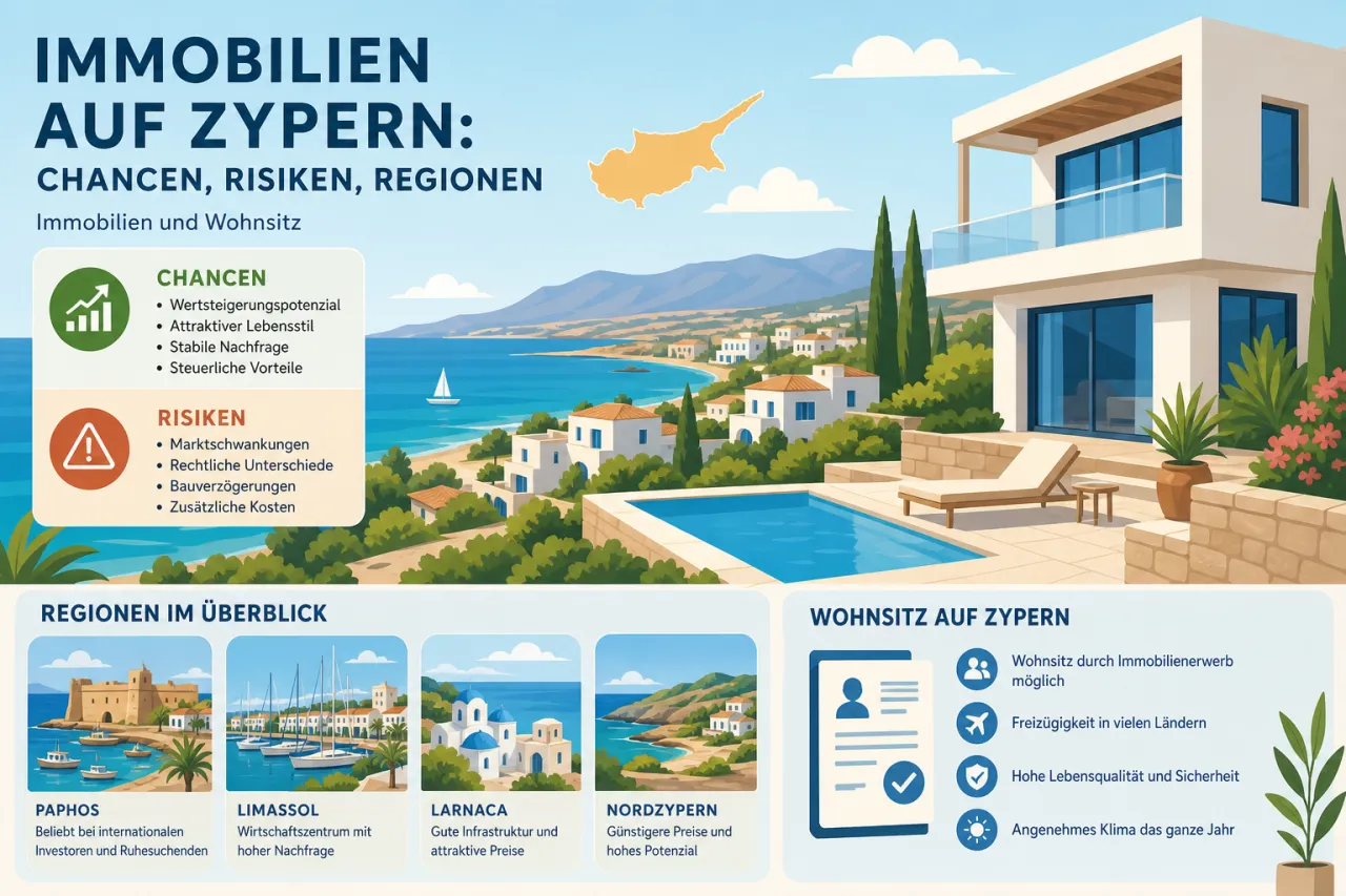 Immobilien als Investition auf Zypern: Chancen und Risiken