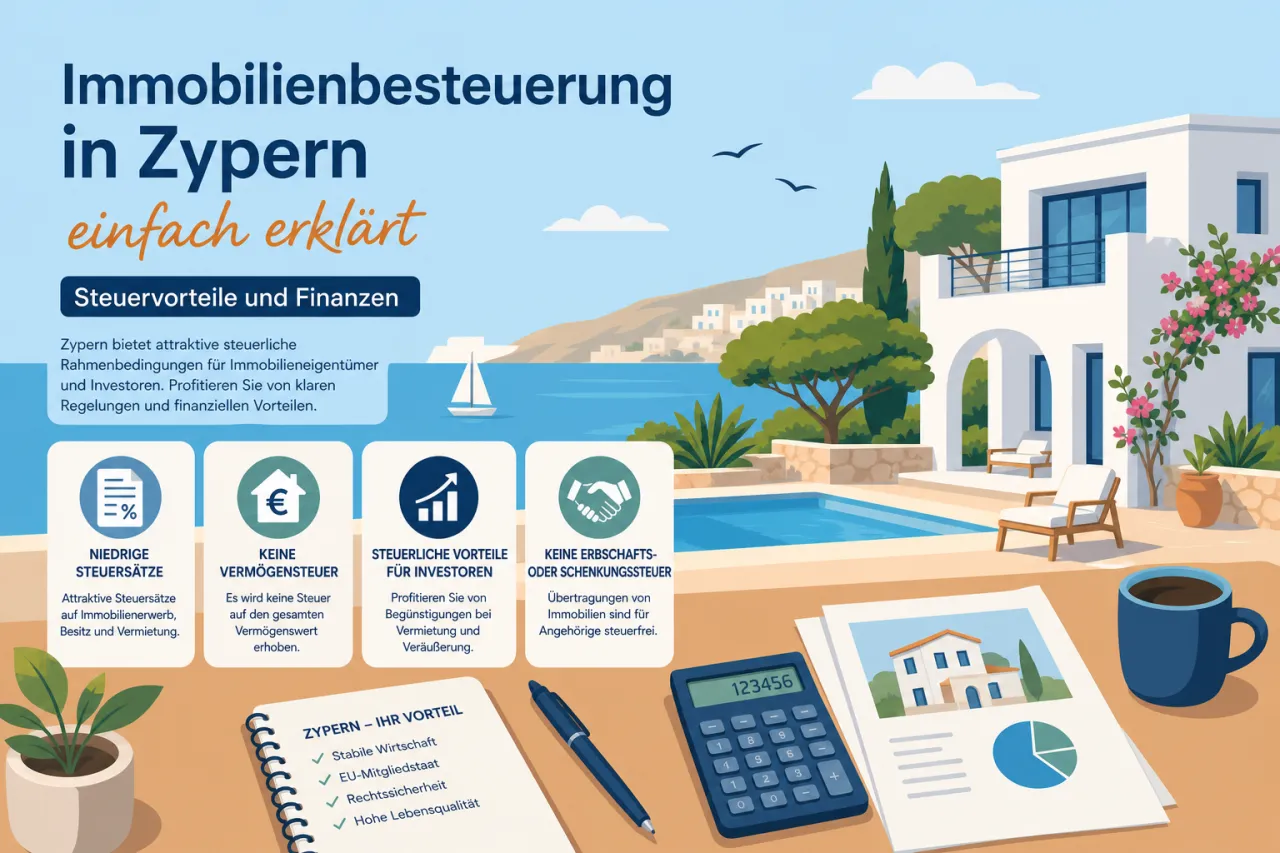 Immobilienbesteuerung in Zypern einfach erklärt