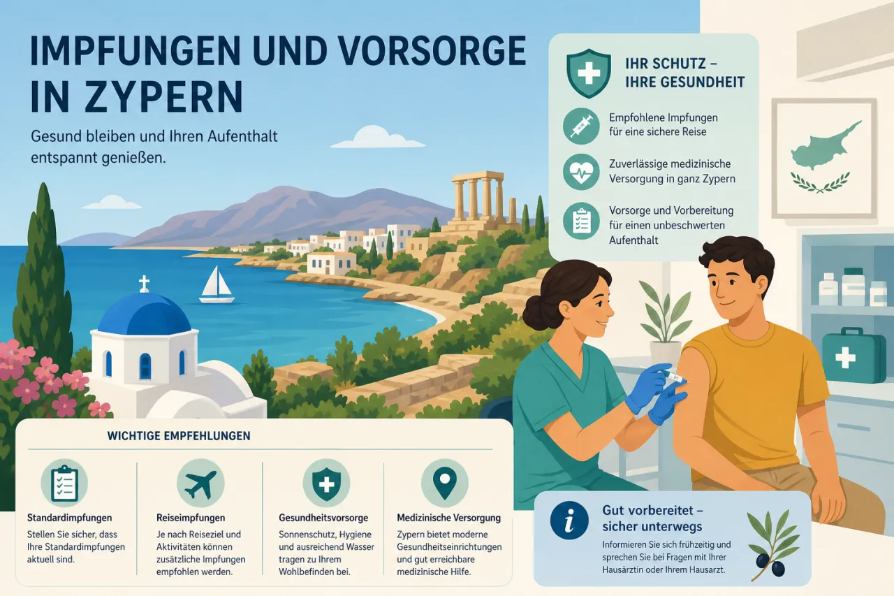 Impfungen und Gesundheitsvorsorge in Zypern