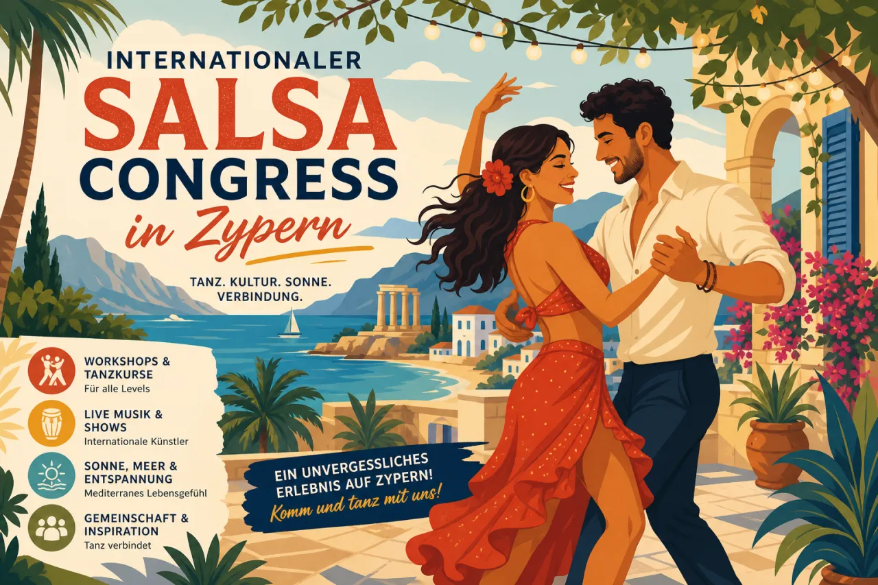 International Salsa Congress: Heiße Rhythmen und Tanzworkshops in Zypern