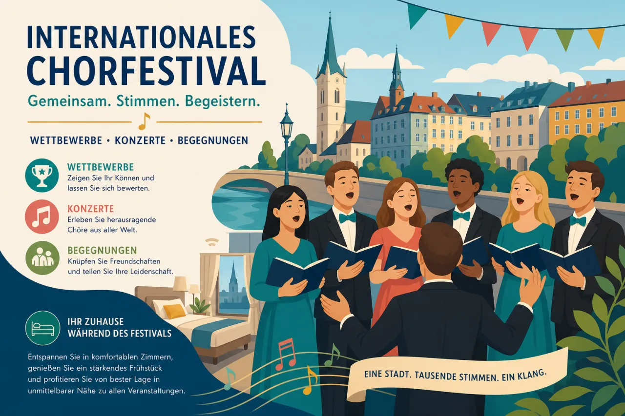 Internationales Chorfestival: Stimmenvielfalt und Chorwettbewerbe