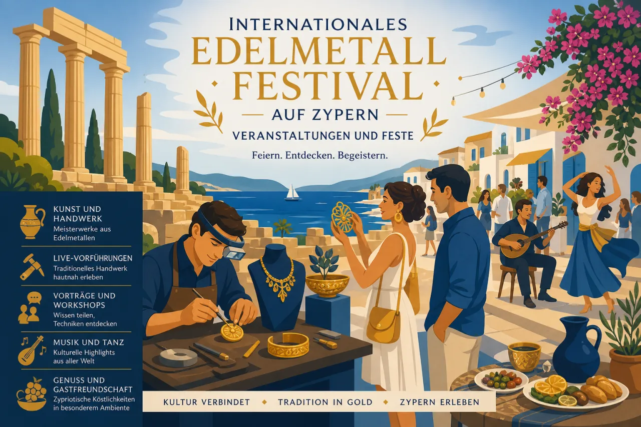 Internationales Edelmetall Festival: Edelmetalle und Handwerkskunst