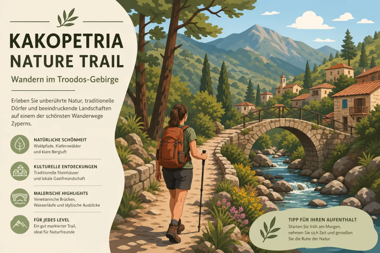 Kakopetria Nature Trail: Naturpfade und beeindruckende Landschaften