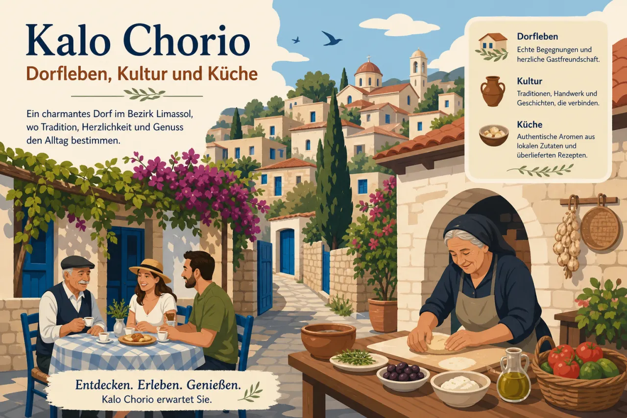 Kalo Chorio: Authentisches Dorfleben und kulturelle Erlebnisse
