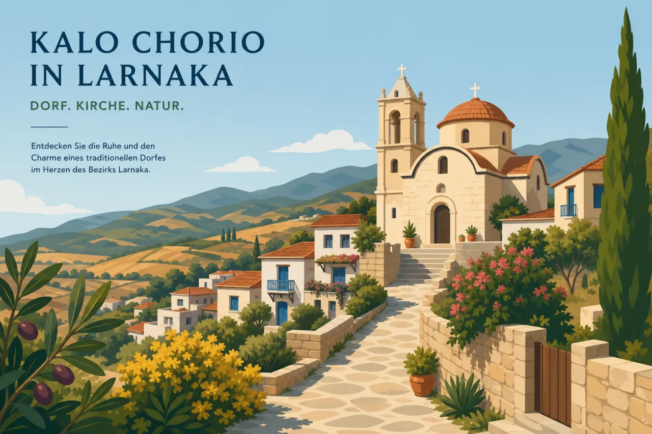 Kalo Chorio: Friedliches Dorfleben und historische Sehenswürdigkeiten