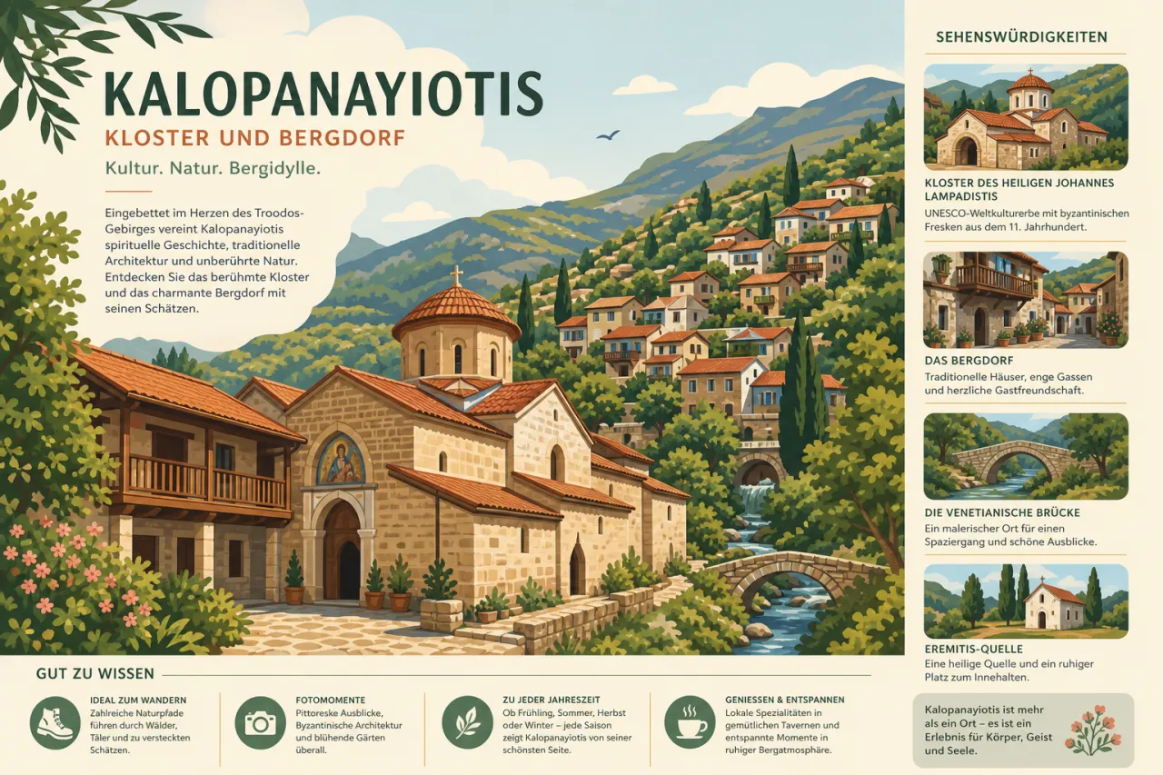 Kalopanayiotis Monastery: Historisches Kloster und beeindruckende Architektur