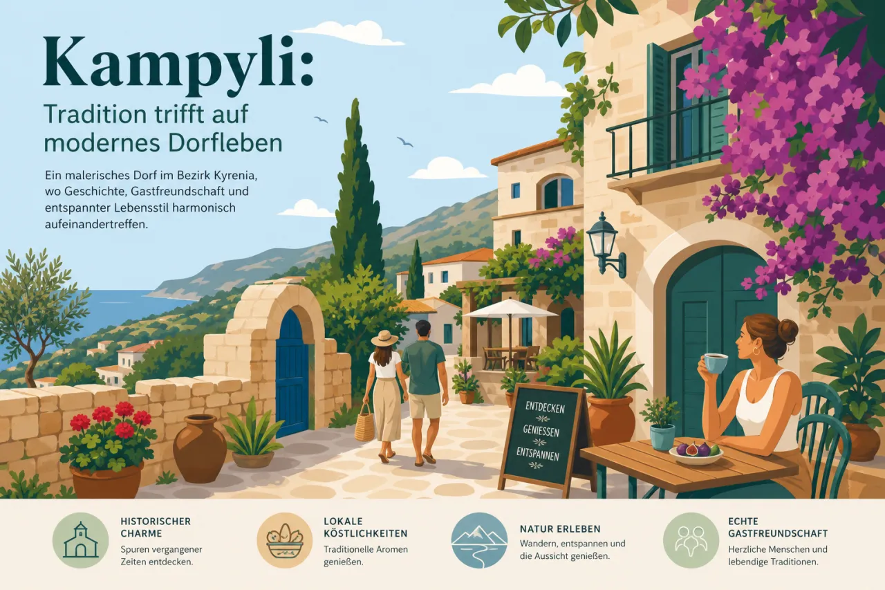 Kampyli: Tradition und Moderne im Herzen Zyperns