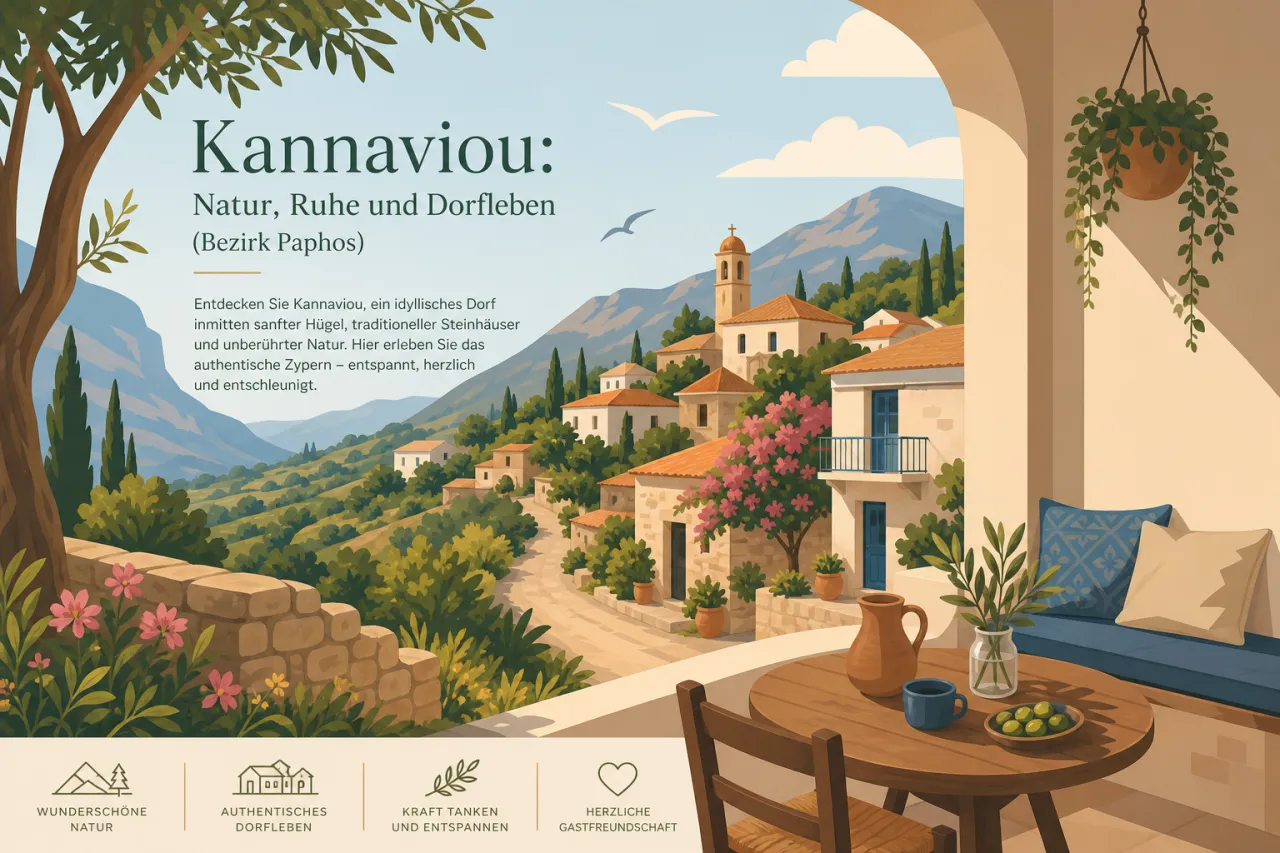 Kannaviou: Ein ruhiger Rückzugsort mit beeindruckender Natur