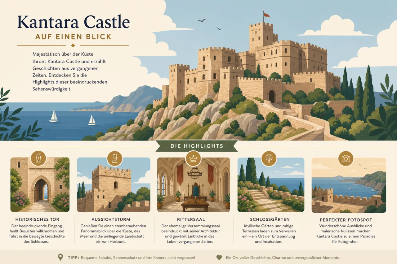 Kantara Castle: Historische Burg und beeindruckende Ausblicke