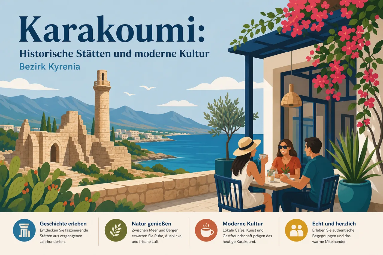 Karakoumi: Historische Stätten und moderne Kultur