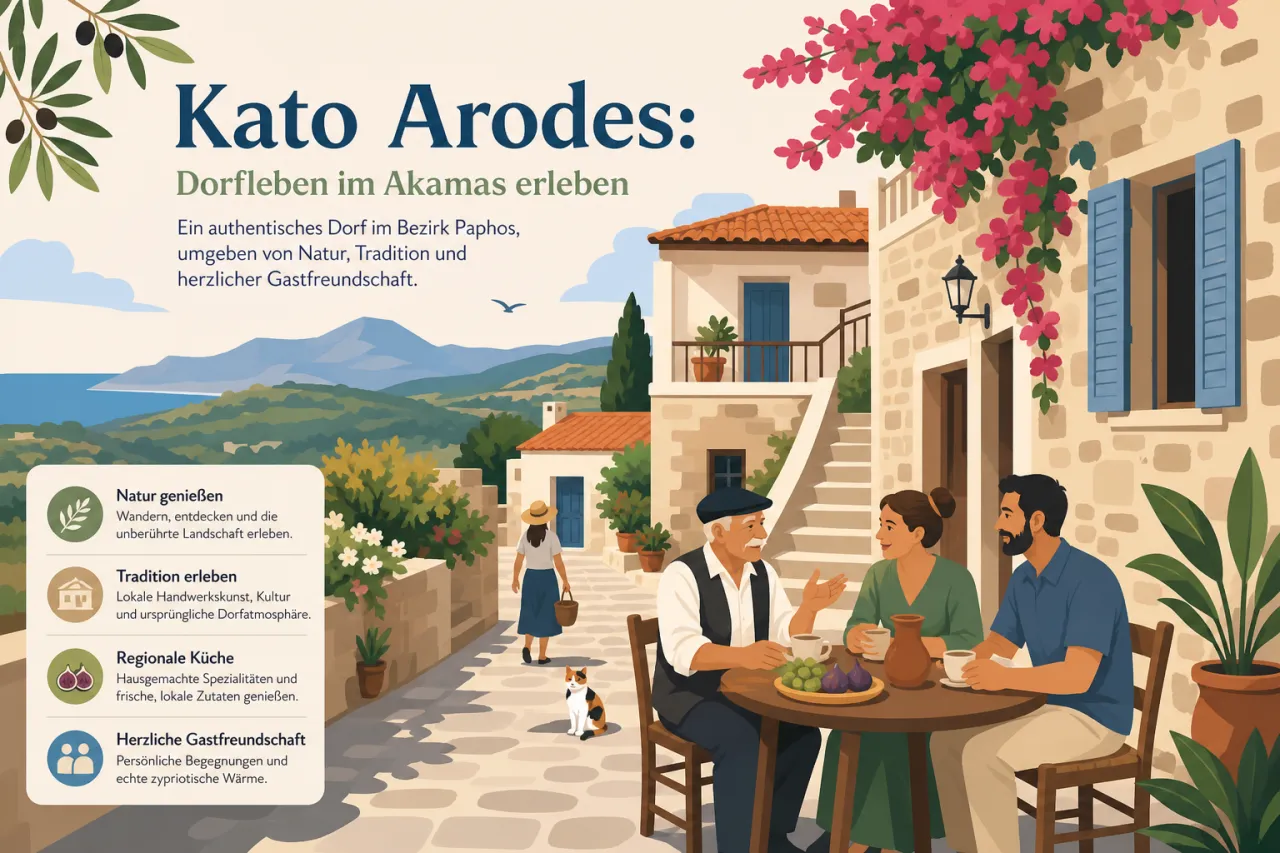 Kato Arodes: Authentisches zyprisches Dorfleben erleben