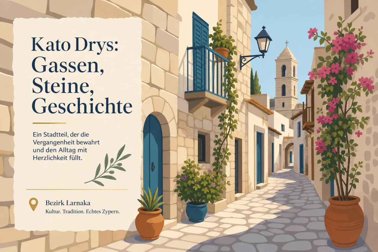 Kato Drys: Historische Architektur und malerische Gassen