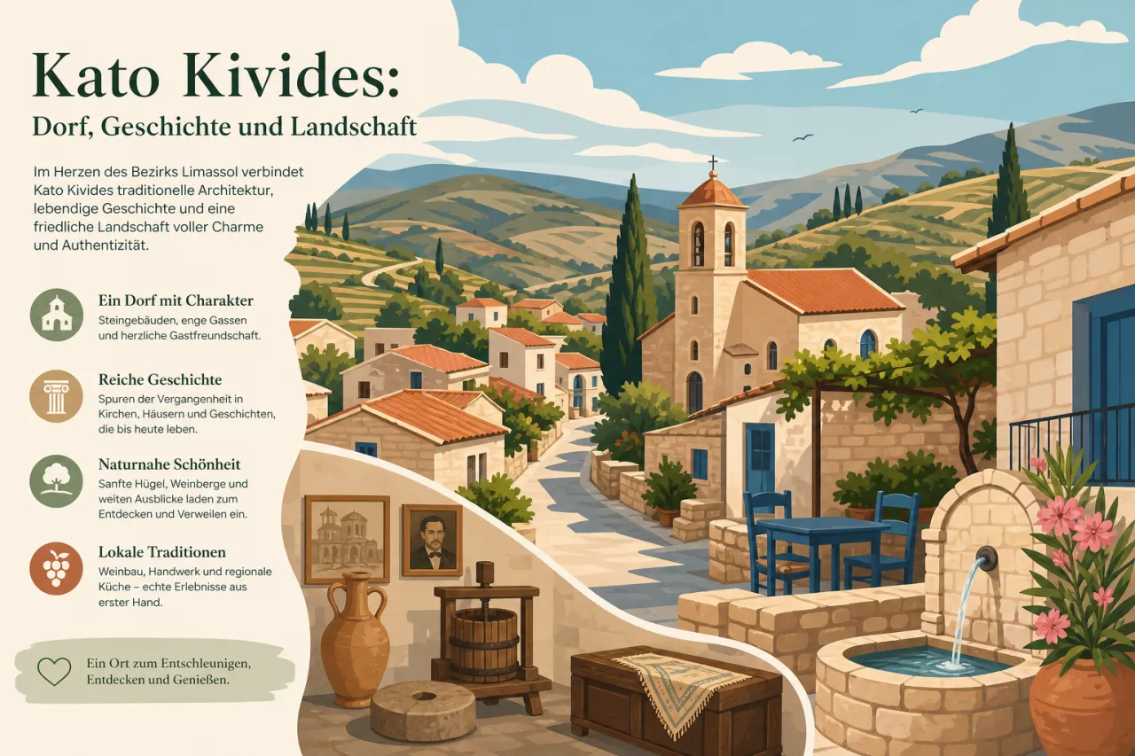 Kato Kivides: Historische Einblicke und malerische Landschaften