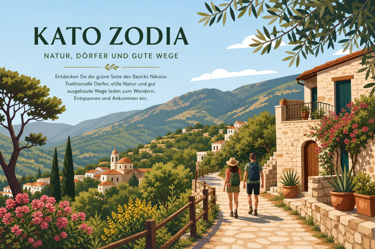 Kato Zodia: Ein ruhiges Dorf mit beeindruckender Natur