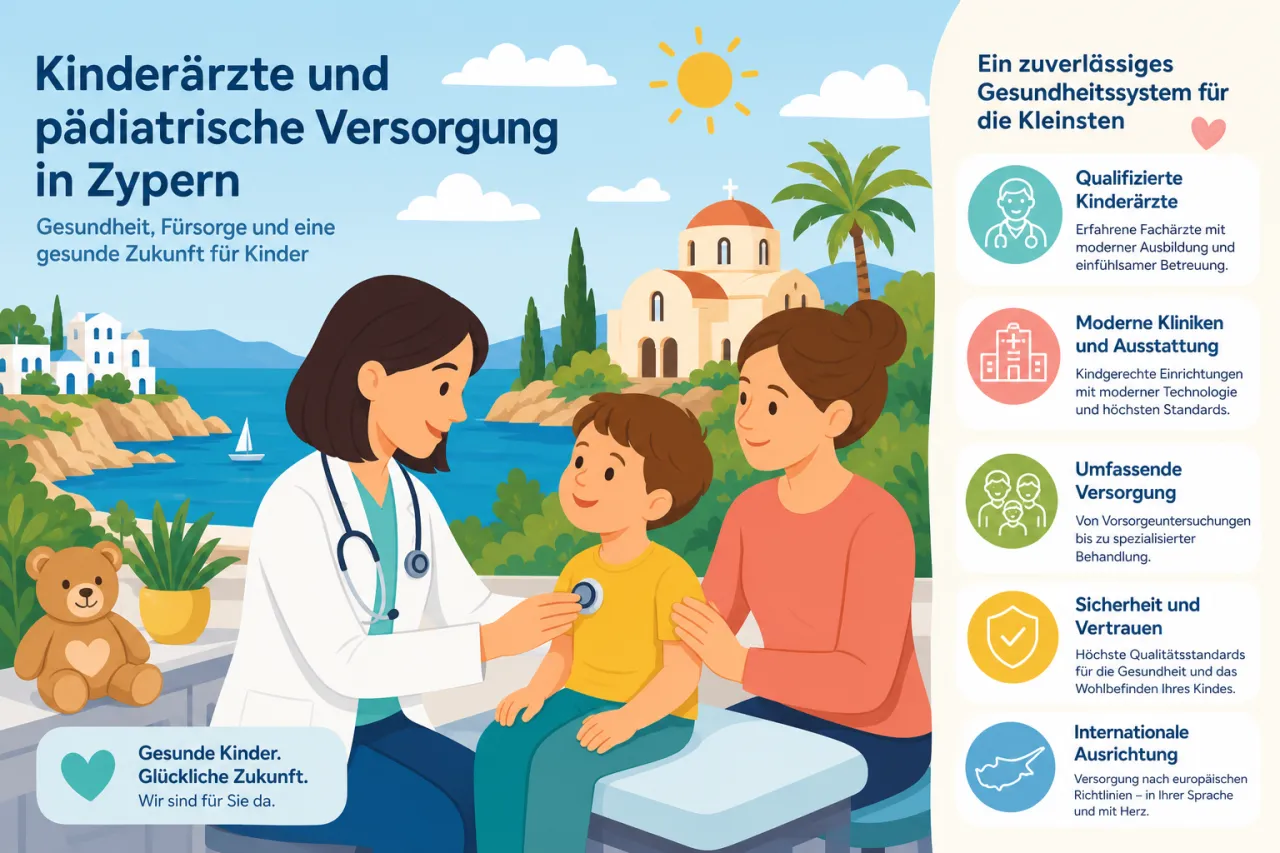 Kinderärzte und pädiatrische Versorgung in Zypern
