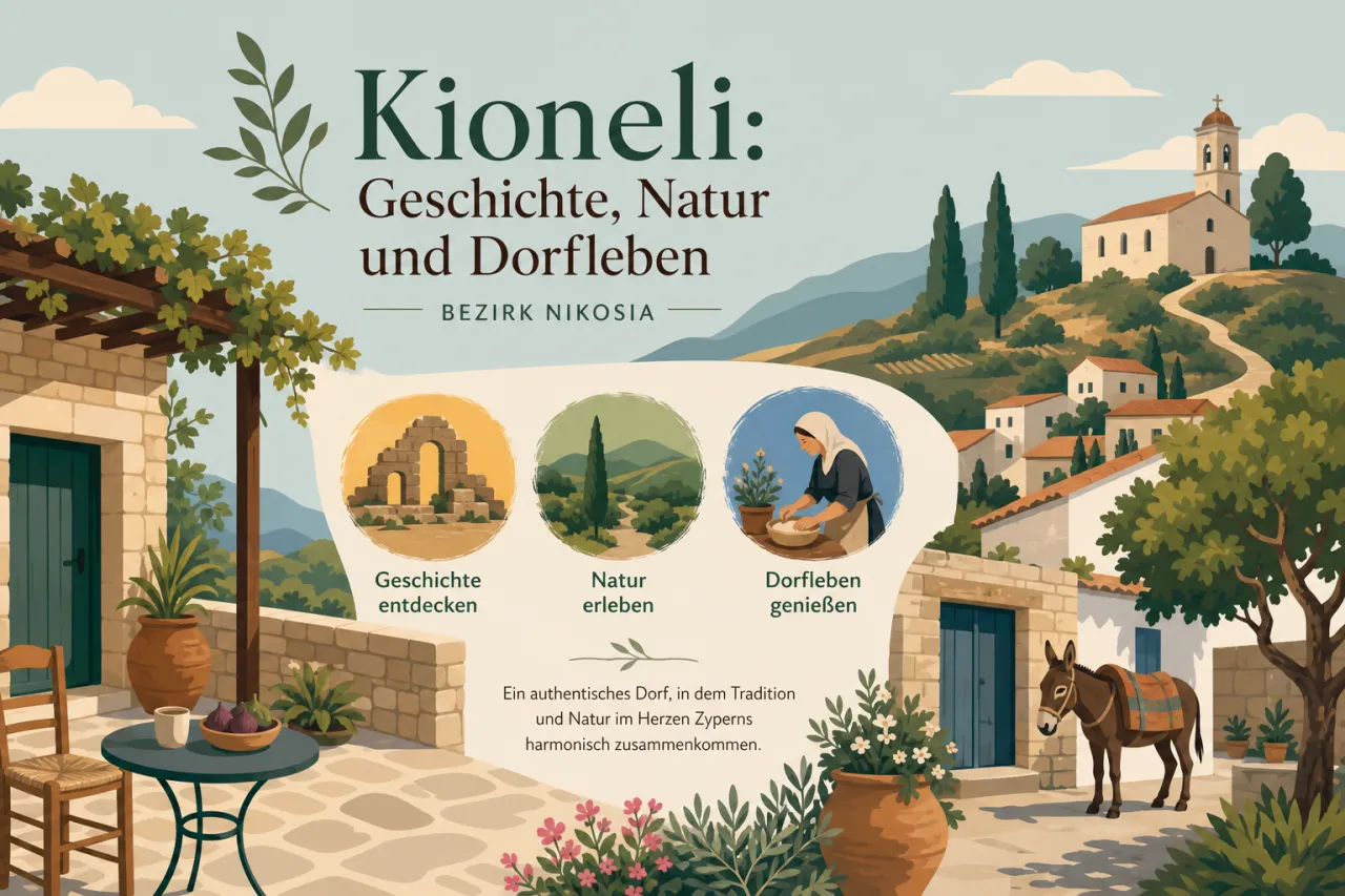 Kioneli: Ein ruhiger Rückzugsort mit reicher Geschichte