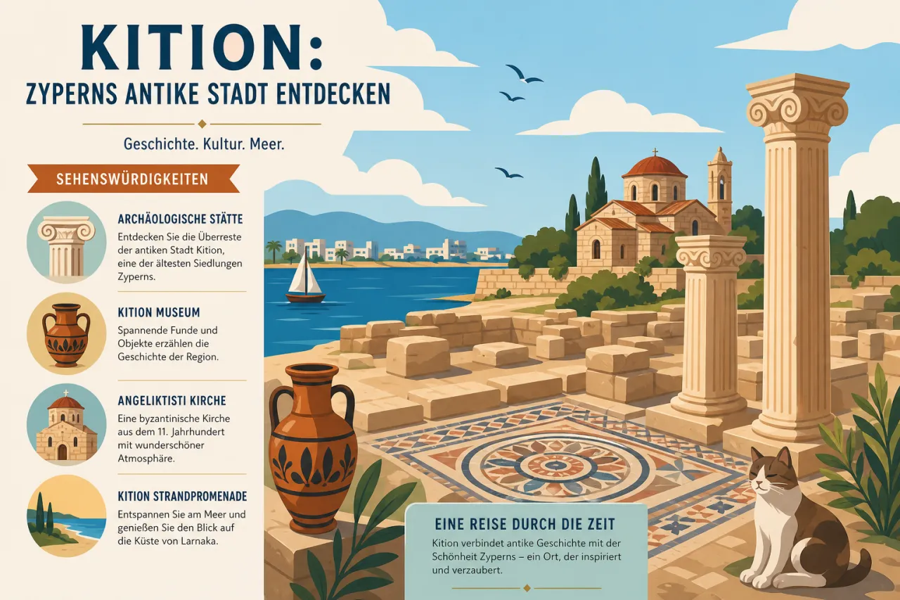 Kition: Archäologische Stätte und historische Entdeckungen