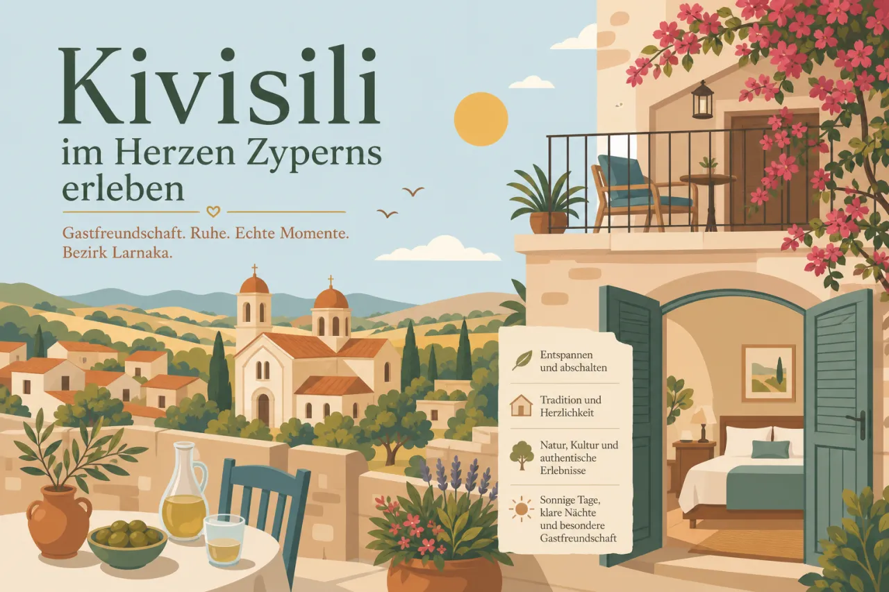 Kivisili: Ein idyllisches Dorf im Herzen Zyperns