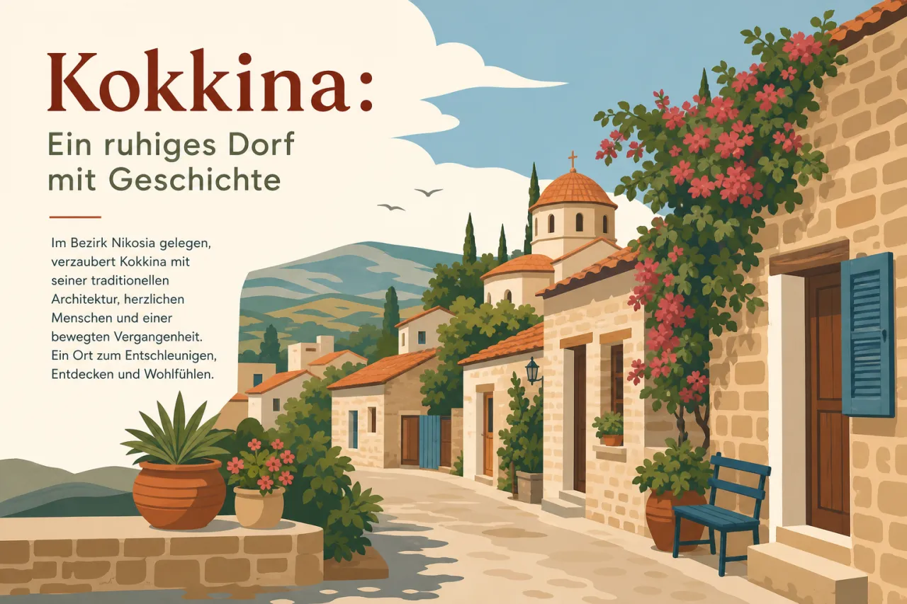 Kokkina: Ein ruhiges Dorf mit viel Geschichte