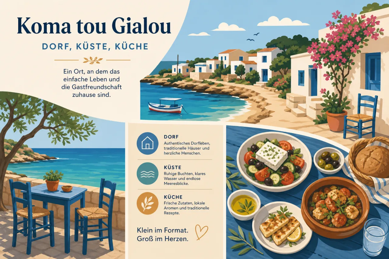 Koma tou Gialou: Ein friedliches Dorf mit viel zu bieten