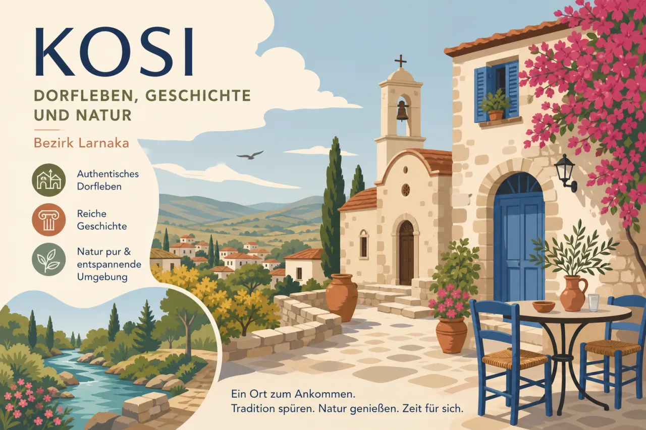 Kosi: Friedliches Dorfleben und historische Stätten