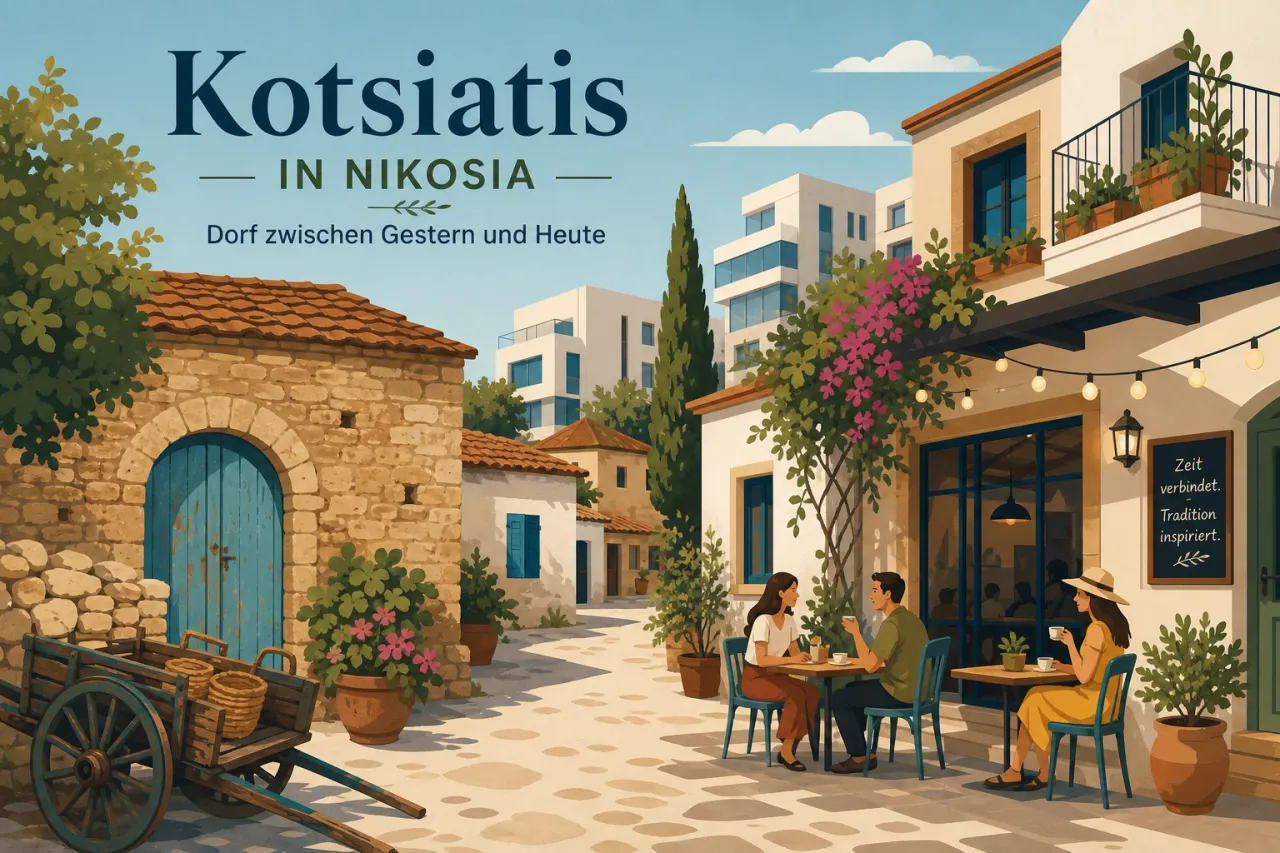 Kotsiatis: Tradition und Moderne im Herzen Zyperns