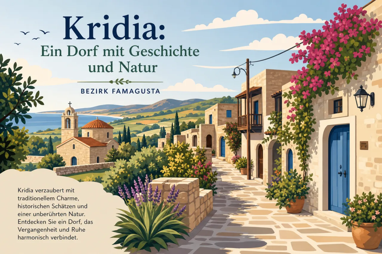 Kridia: Ein charmantes Dorf mit reicher Tradition