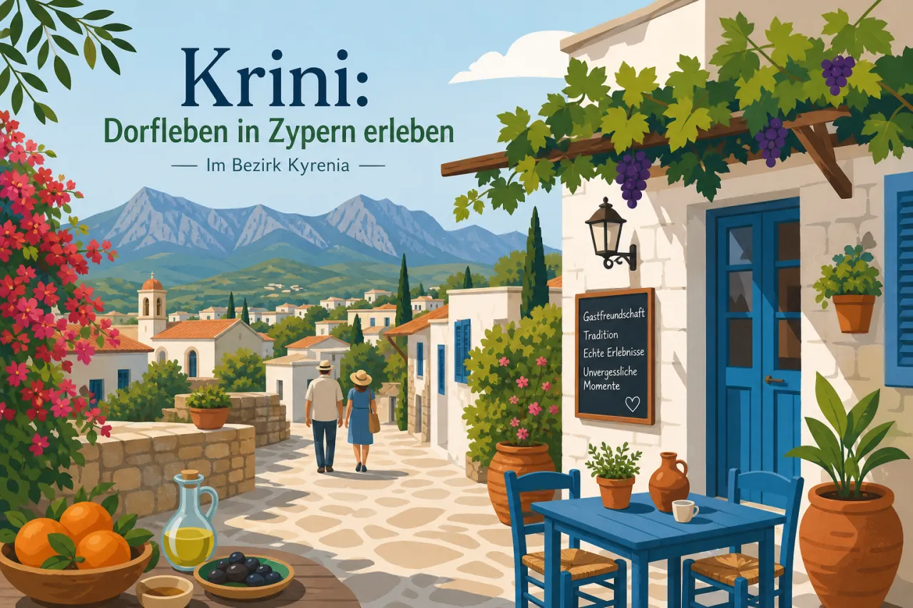 Krini: Authentisches zyprisches Dorfleben erleben