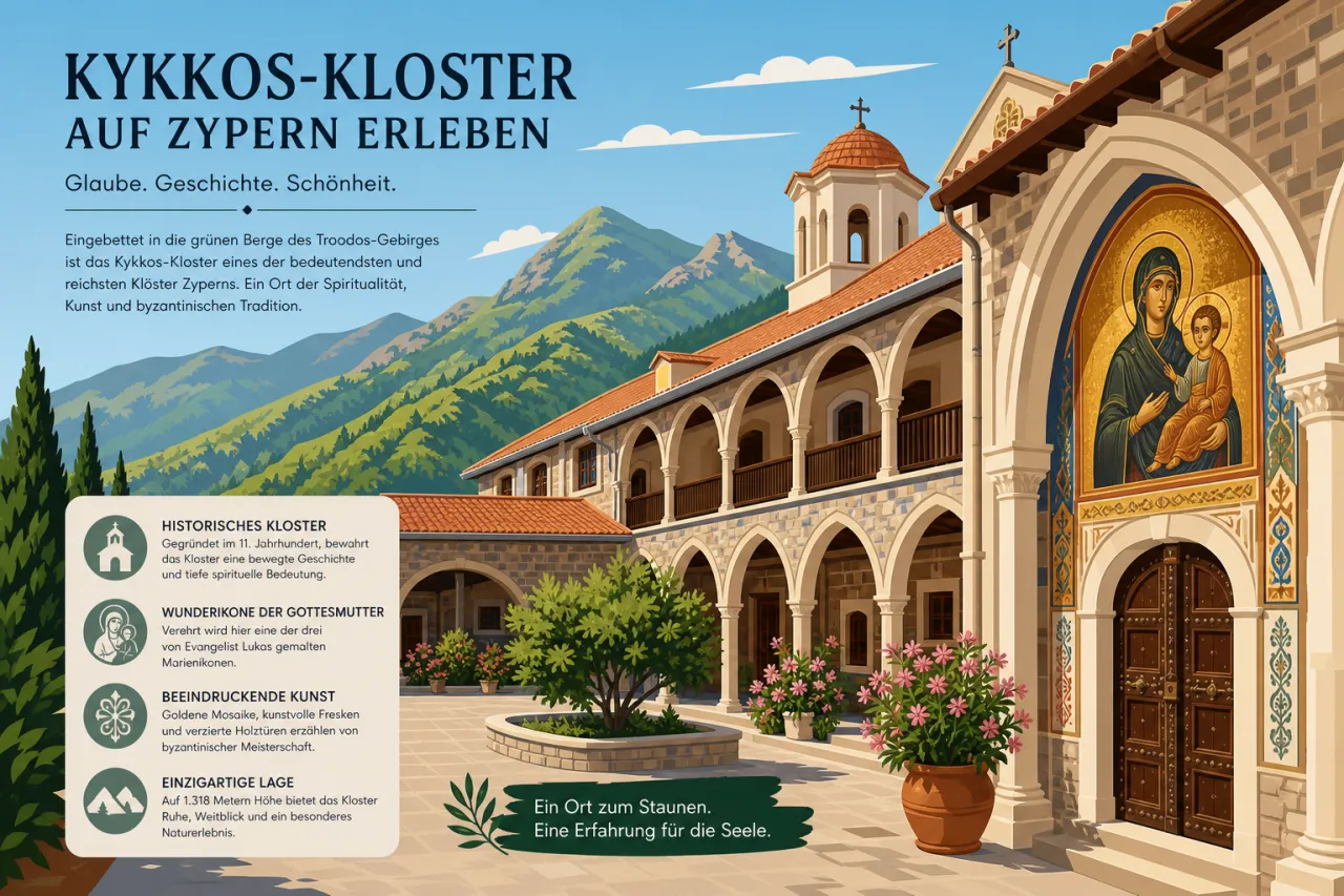 Kykkos-Kloster: Berühmtes Kloster und beeindruckende Kunstwerke